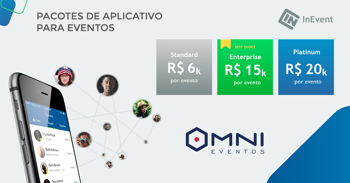 Pacotes de Aplicativo para Eventos