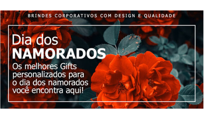 Seleção de gifts Apaixonantes para o dia dos Namorados!