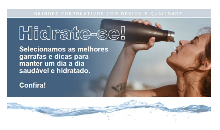 Seleção de Brindes – Garrafas Térmicas com Temperatura Digital!