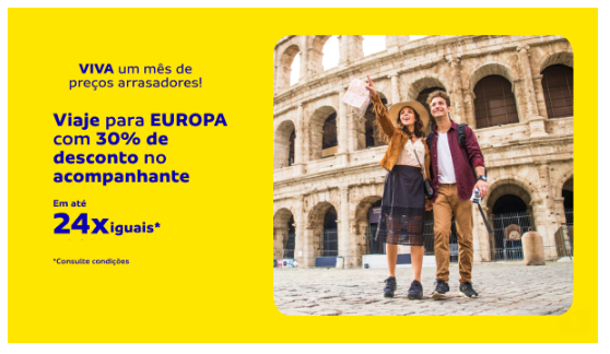 Circuito Europeu a partir de 12x de R$: 324,00 por pessoa